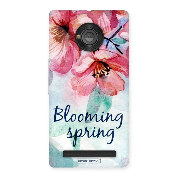 Blooming Spring Back Case for YU Yunique