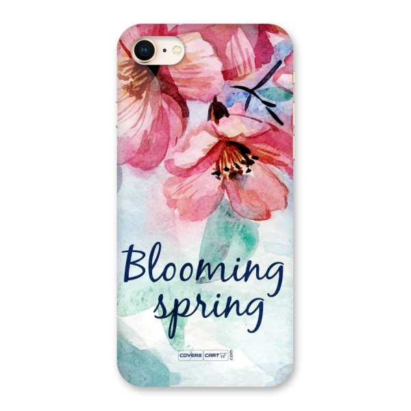 Blooming Spring Back Case for iPhone 8
