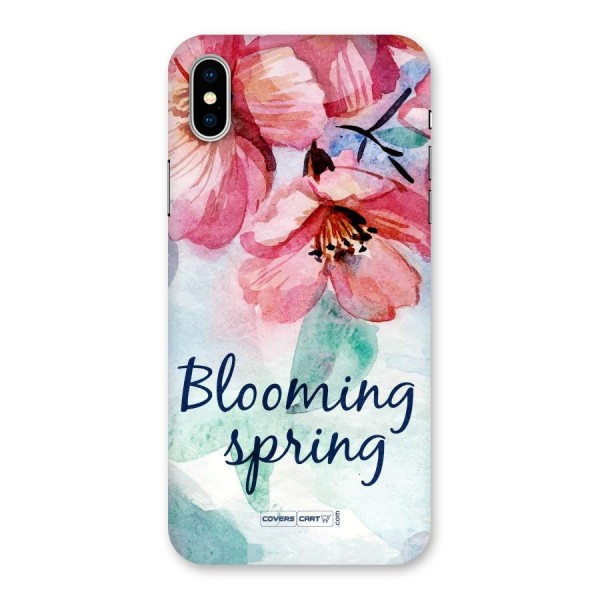 Blooming Spring Back Case for iPhone X
