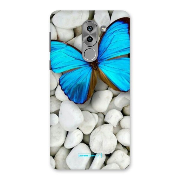 Blue Butterfly Back Case for Honor 6X