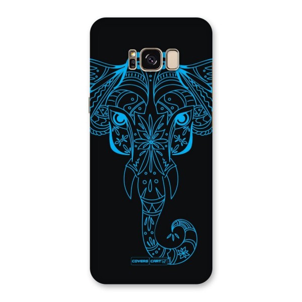 Blue Elephant Ethnic Back Case for Galaxy S8 Plus