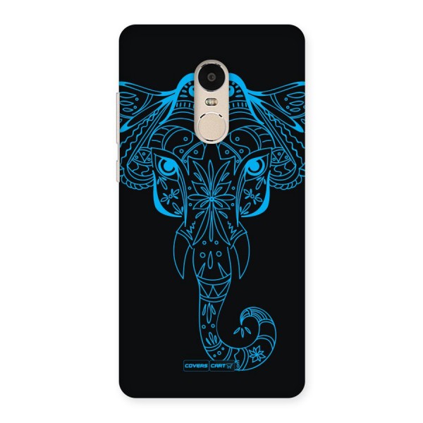 Blue Elephant Ethnic Back Case for Xiaomi Redmi Note 4