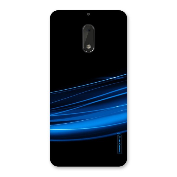 Blue Flow Back Case for Nokia 6