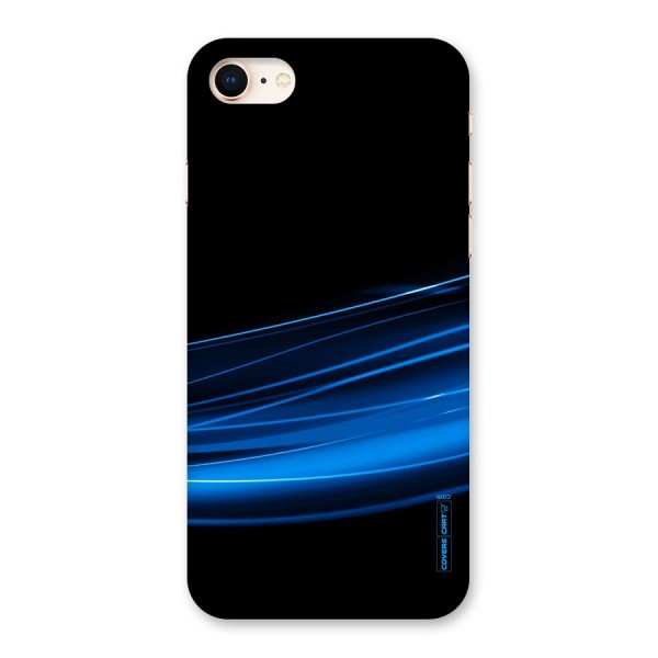 Blue Flow Back Case for iPhone 8