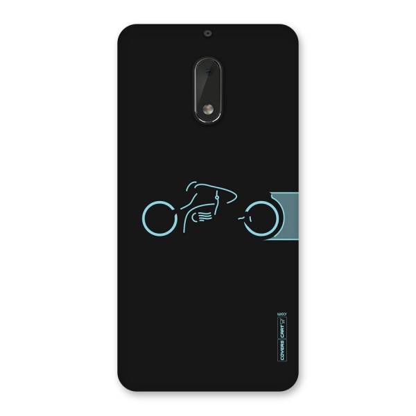 Blue Ride Back Case for Nokia 6