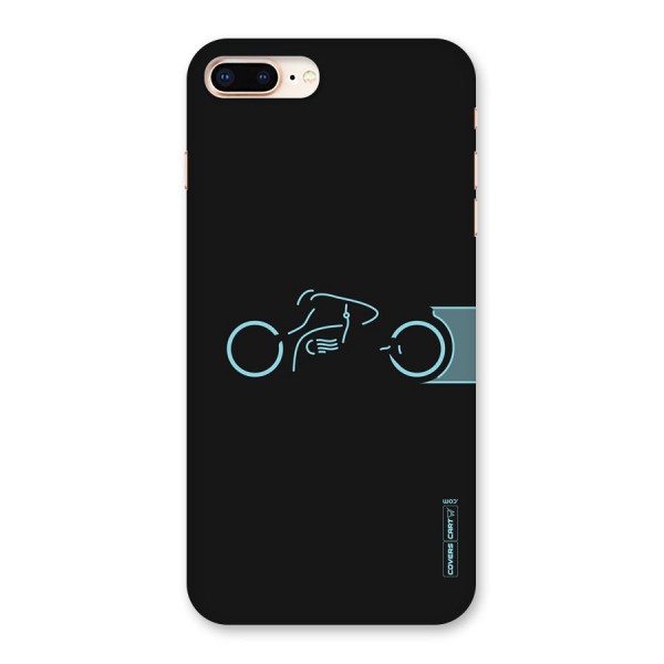 Blue Ride Back Case for iPhone 8 Plus