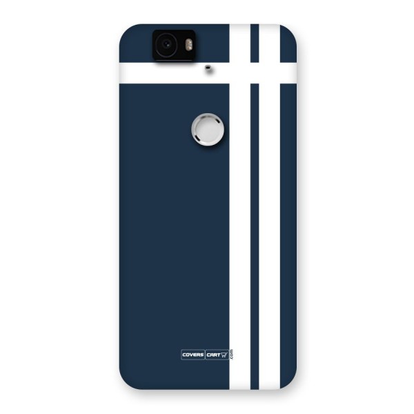 Blue and White Back Case for Google Nexus 6P