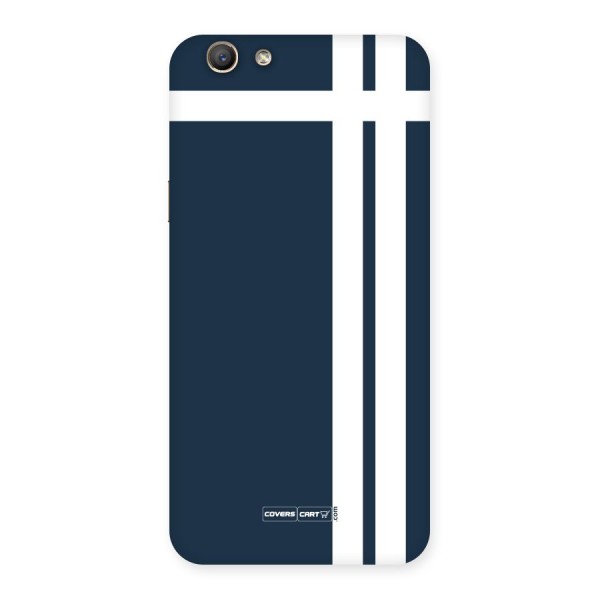 Blue and White Back Case for Oppo F1s