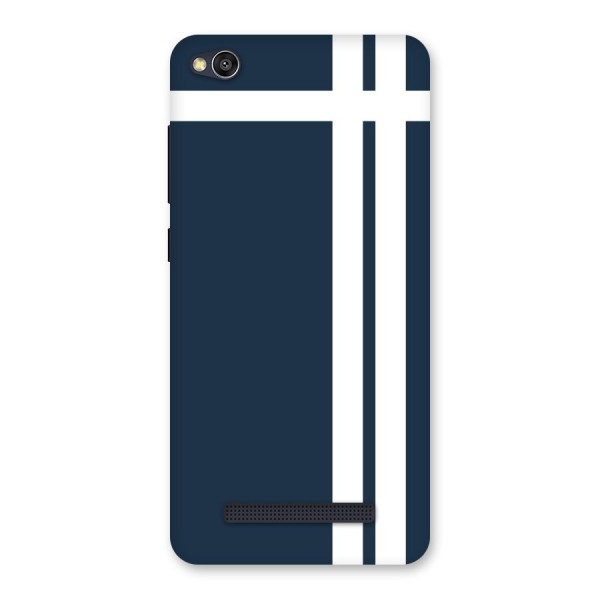 Blue and White Back Case for Redmi 4A