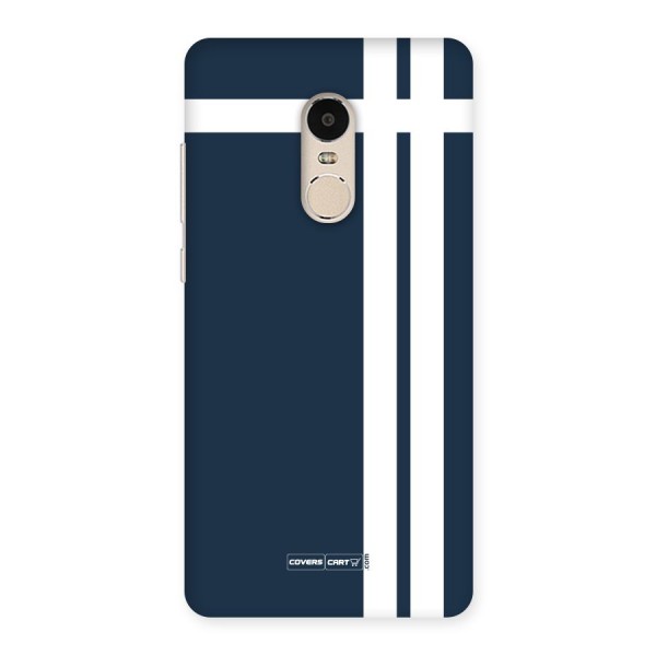 Blue and White Back Case for Xiaomi Redmi Note 4