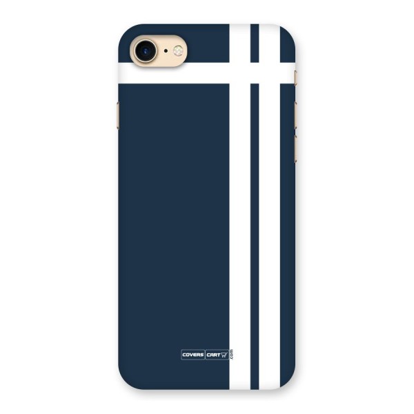 Blue and White Back Case for iPhone 7
