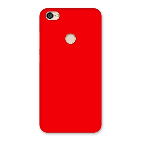 Bright Red Back Case for Redmi Y1 2017