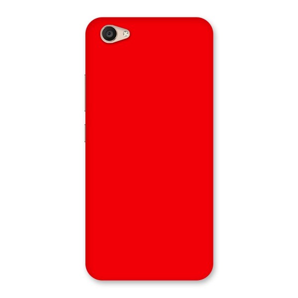 Bright Red Back Case for Vivo V5 Plus