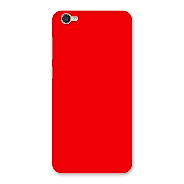 Bright Red Back Case for Vivo Y55L