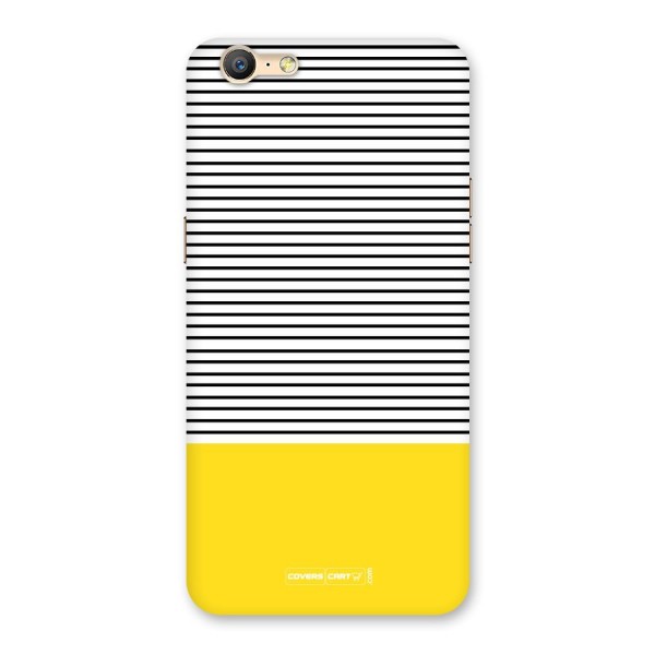 Bright Yellow Stripes Back Case for Oppo A57