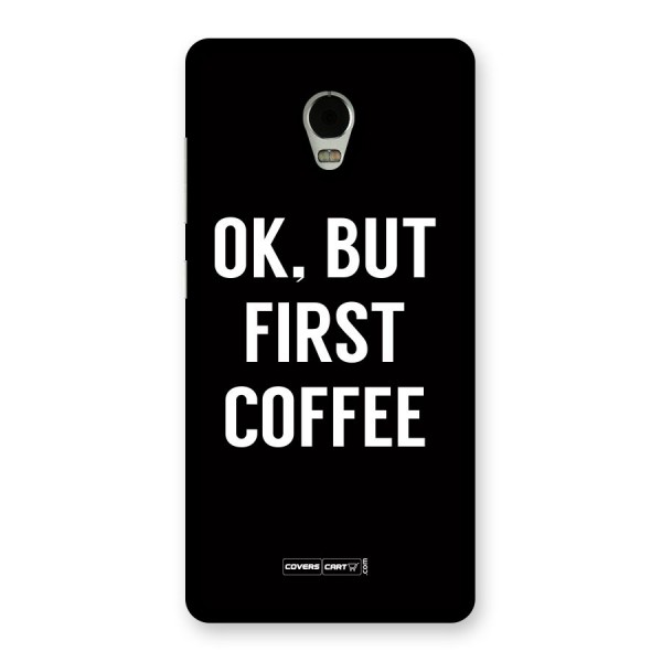 But First Coffee Back Case for Lenovo Vibe P1