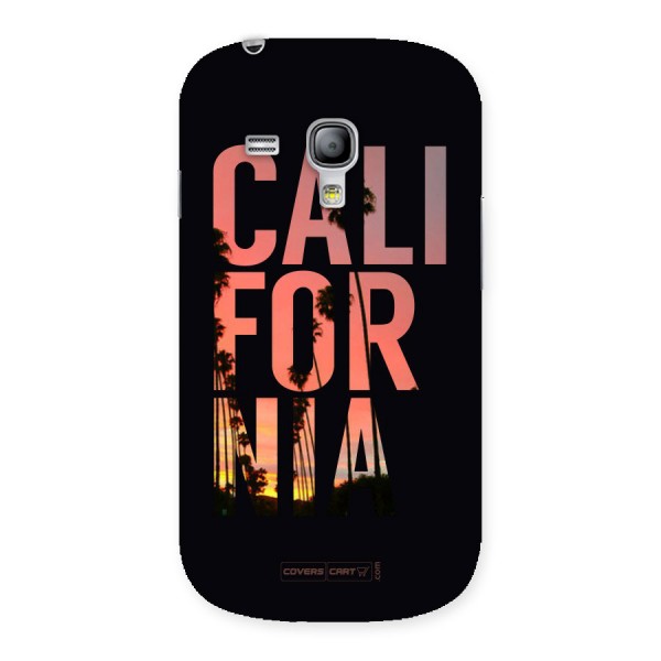 California Back Case for Galaxy S3 Mini