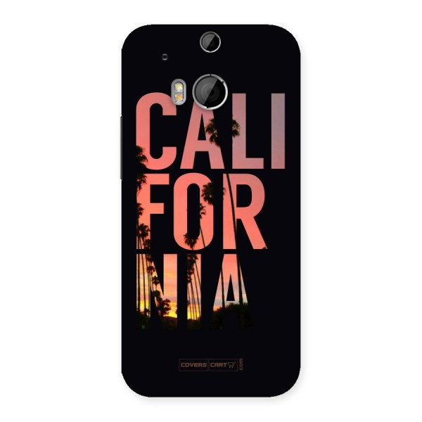 California Back Case for HTC One M8