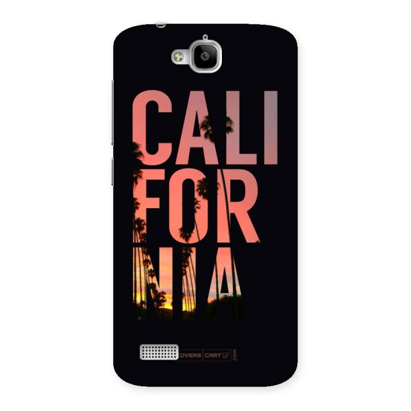 California Back Case for Honor Holly