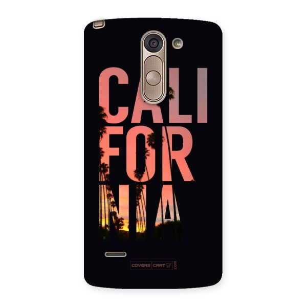 California Back Case for LG G3 Stylus