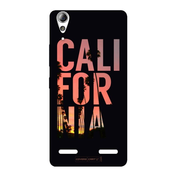 California Back Case for Lenovo A6000