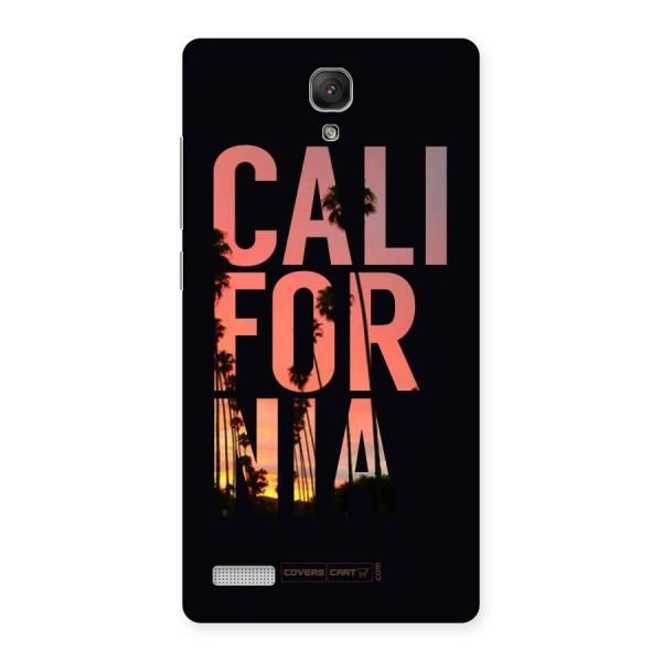 California Back Case for Redmi Note