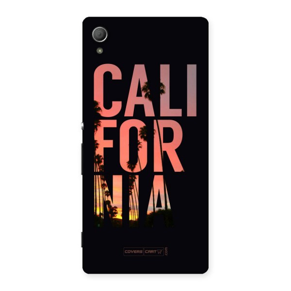 California Back Case for Xperia Z4