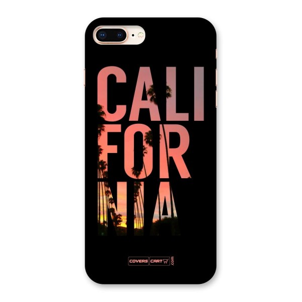California Back Case for iPhone 8 Plus