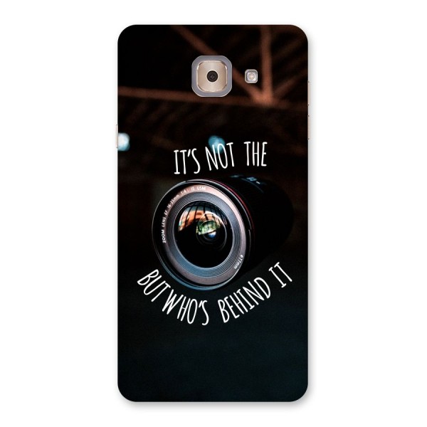 Camera Quote Back Case for Galaxy J7 Max