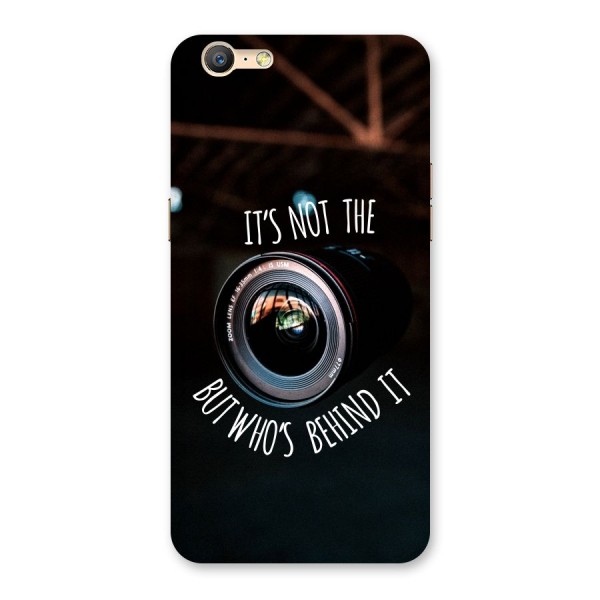 Camera Quote Back Case for Oppo A57