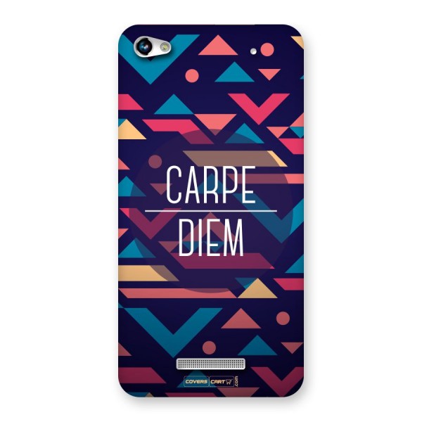 Carpe Diem Back Case for Canvas Hue 2 A316