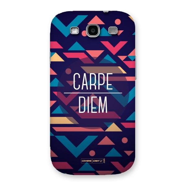 Carpe Diem Back Case for Galaxy S3