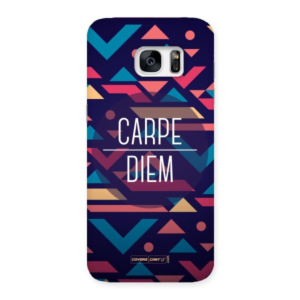 Carpe Diem Back Case for Galaxy S7 Edge