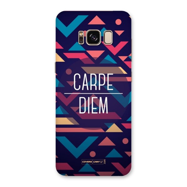 Carpe Diem Back Case for Galaxy S8
