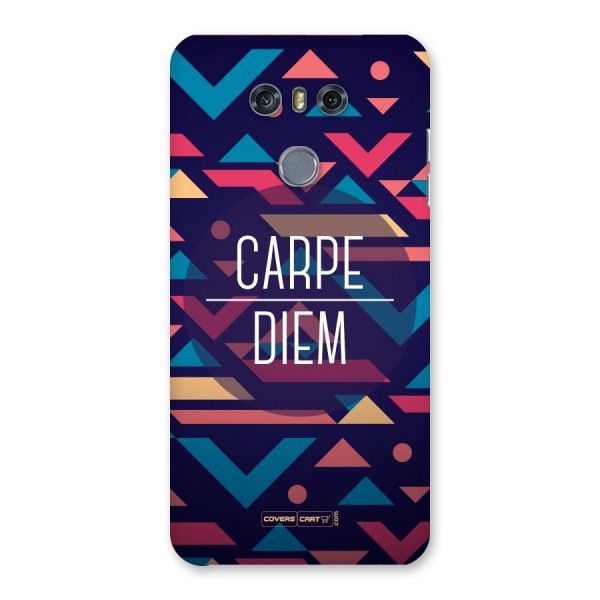 Carpe Diem Back Case for LG G6