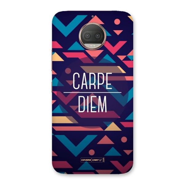 Carpe Diem Back Case for Moto G5s Plus