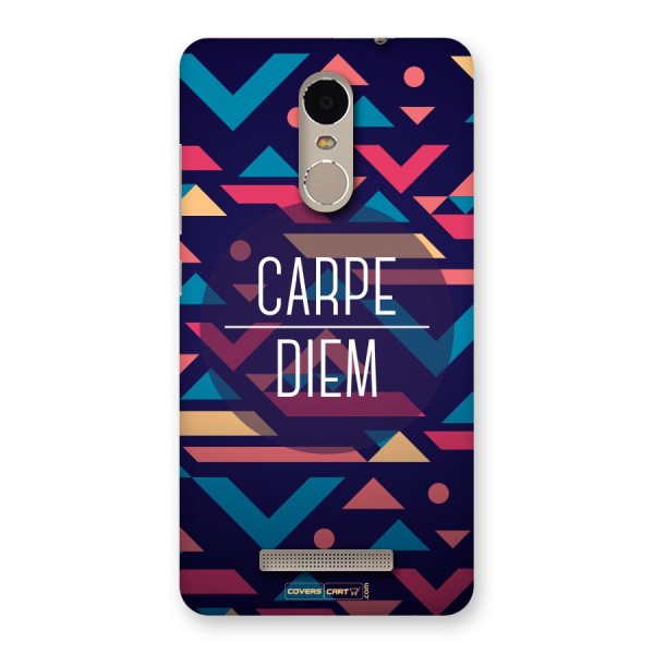 Carpe Diem Back Case for Xiaomi Redmi Note 3