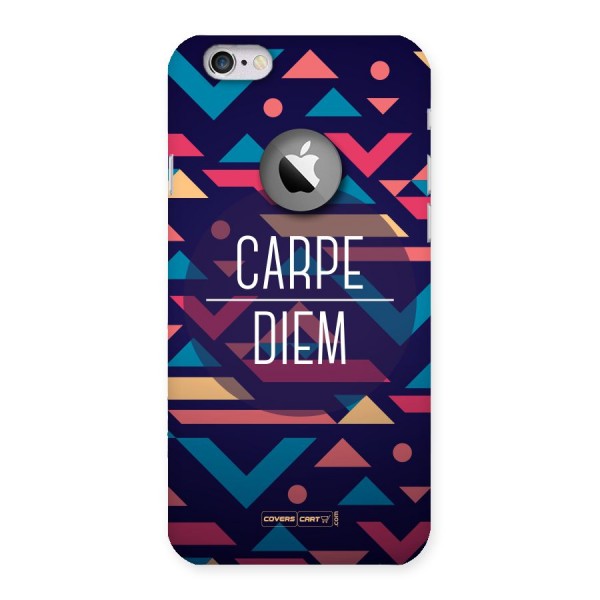 Carpe Diem Back Case for iPhone 6 Logo Cut
