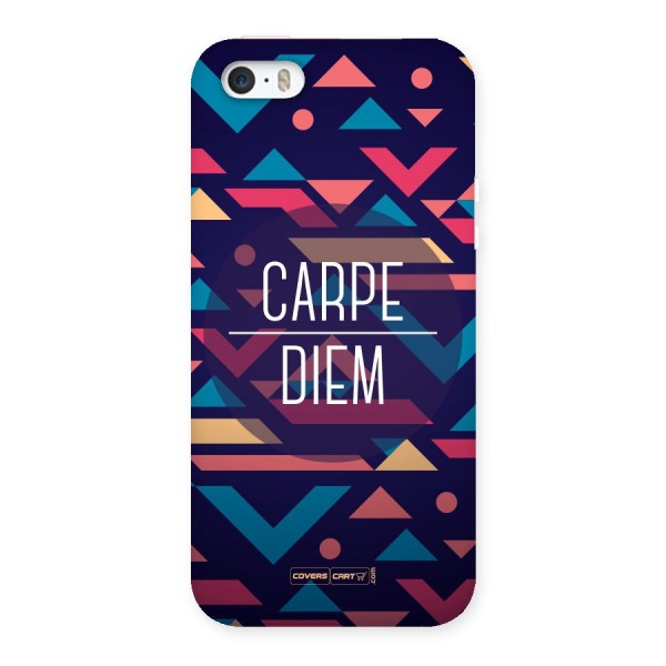 Carpe Diem Back Case for iPhone SE