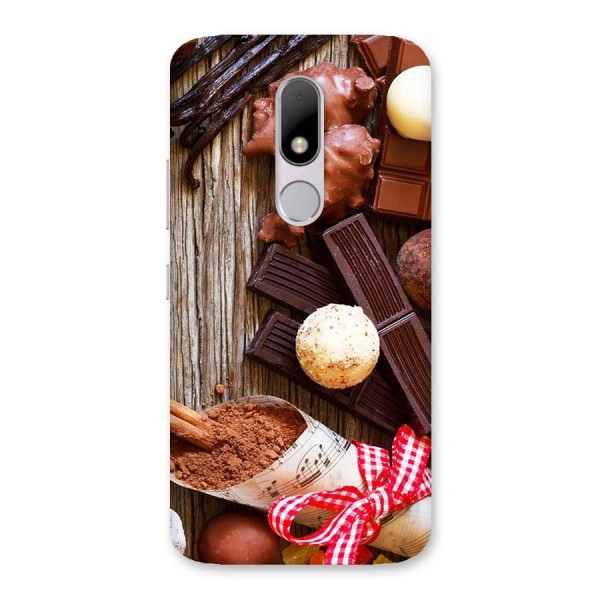 Chocolate Candies Back Case for Moto M