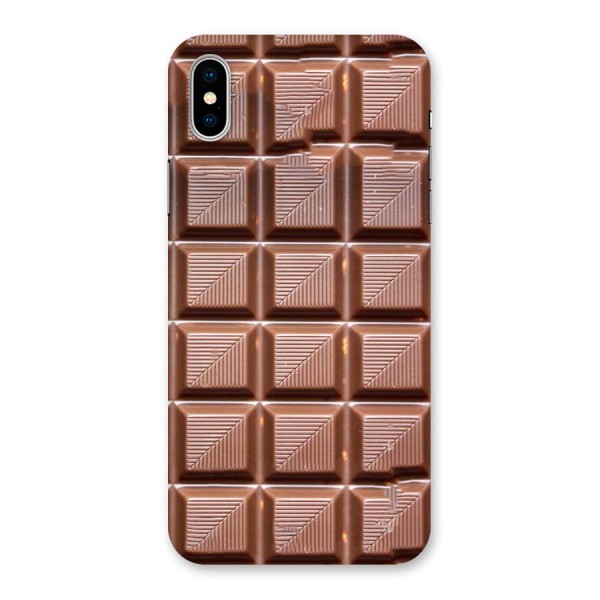 Chocolate Tiles Back Case for iPhone X