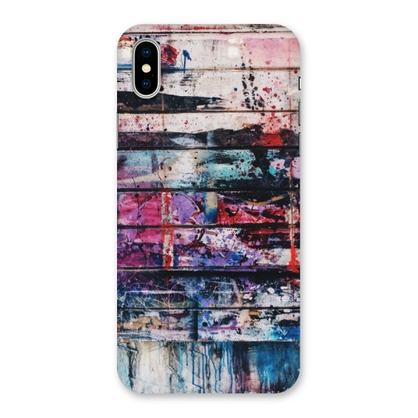 Classic Art Splash Back Case for iPhone X