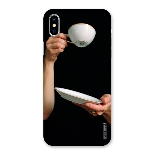 Classic Tea Cup Back Case for iPhone X