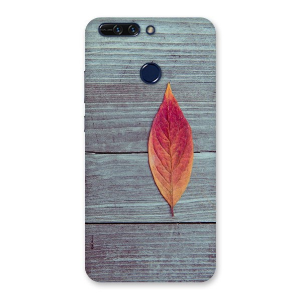 Classic Wood Leaf Back Case for Honor 8 Pro