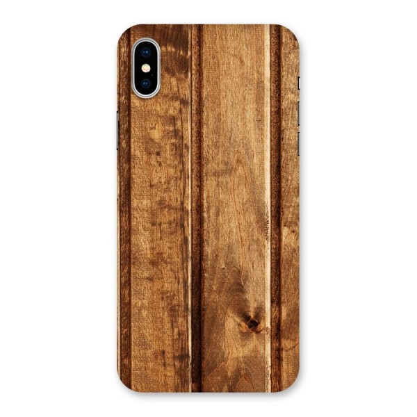 Classic Wood Print Back Case for iPhone X
