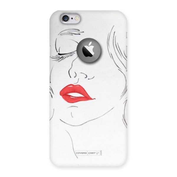 Classy Girl Back Case for iPhone 6 Logo Cut