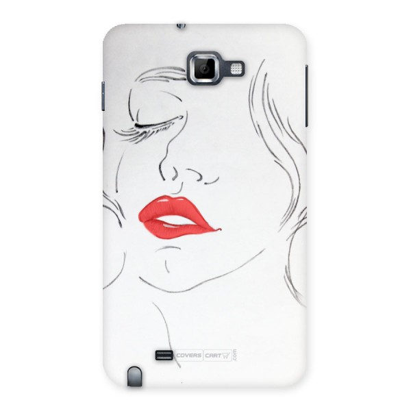 Classy Girl Back Case for Galaxy Note