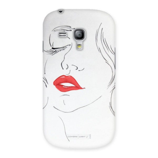 Classy Girl Back Case for Galaxy S3 Mini