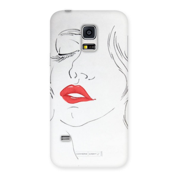 Classy Girl Back Case for Galaxy S5 Mini