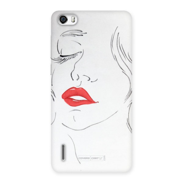 Classy Girl Back Case for Honor 6